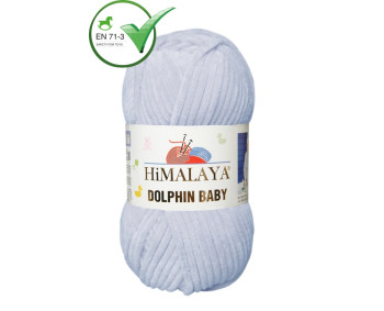 Farbe 80325 silbergrau - Himalaya Dolphin Baby  100g