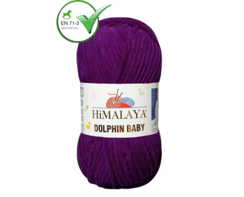 Farbe 80328 lila - Himalaya Dolphin Baby  100g