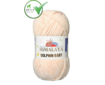 Farbe 80333 peach - Himalaya Dolphin Baby  100g