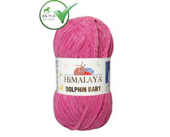 Farbe 80338 oleander - Himalaya Dolphin Baby  100g