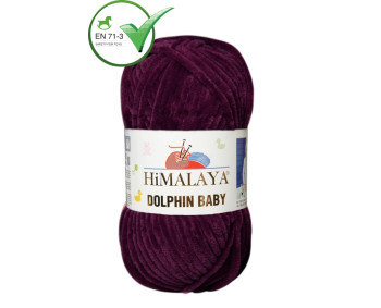 Farbe 80339 viola - Himalaya Dolphin Baby  100g