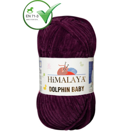 Farbe 80339 viola - Himalaya Dolphin Baby  100g