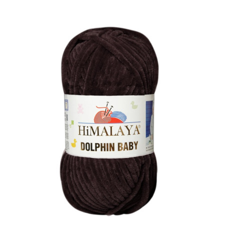 Farbe 80343 schwarzbraun - Himalaya Dolphin Baby  100g