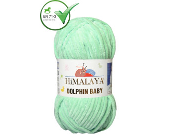 Farbe 80345 minze - Himalaya Dolphin Baby  100g