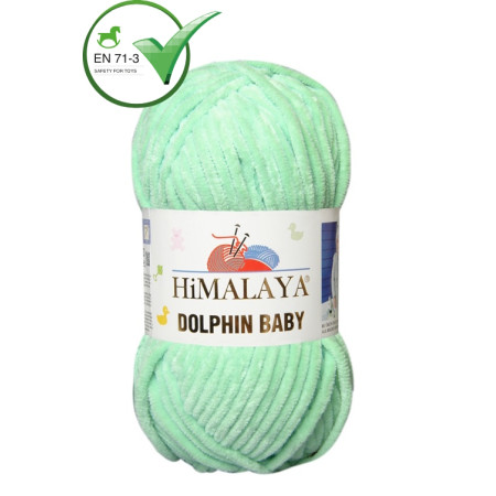 Farbe 80345 minze - Himalaya Dolphin Baby  100g
