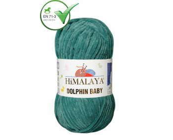 Farbe 80348 petrol - Himalaya Dolphin Baby  100g