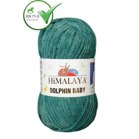 Farbe 80348 petrol - Himalaya Dolphin Baby  100g