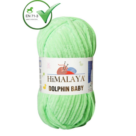 Farbe 80350 hellgrün - Himalaya Dolphin Baby  100g
