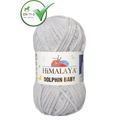 Farbe 80351 hellgrau - Himalaya Dolphin Baby  100g