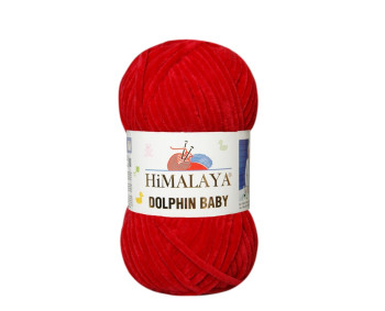 Farbe 80352 dunkelrot - Himalaya Dolphin Baby  100g