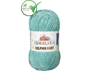 Farbe 80354 hellpetrol - Himalaya Dolphin Baby  100g