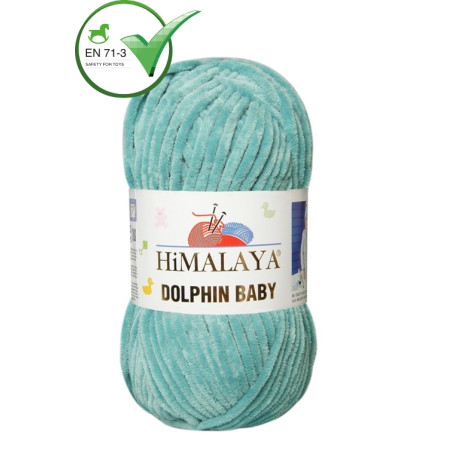 Farbe 80354 hellpetrol - Himalaya Dolphin Baby  100g