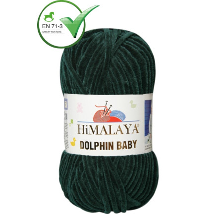 Farbe 80362 tannengrün - Himalaya Dolphin Baby  100g