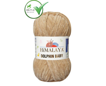 Farbe 80365 hellbraun - Himalaya Dolphin Baby  100g