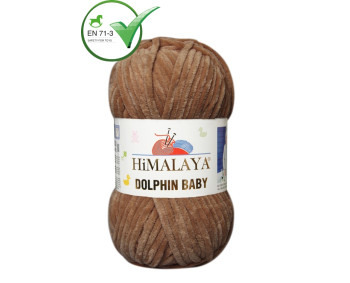 Farbe 80366 schoko - Himalaya Dolphin Baby  100g