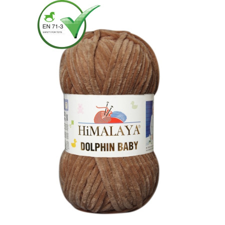 Farbe 80366 schoko - Himalaya Dolphin Baby  100g
