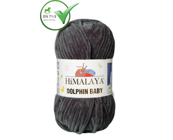 Farbe 80367 dunkelgrau - Himalaya Dolphin Baby  100g