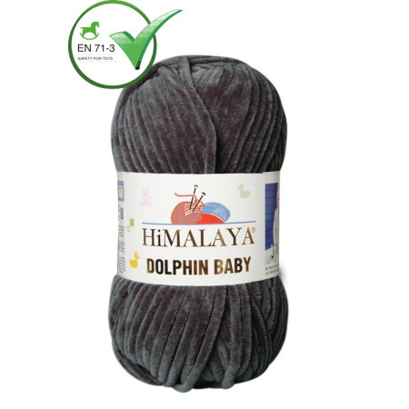 Farbe 80367 dunkelgrau - Himalaya Dolphin Baby  100g