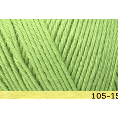 105-15 pistazie - LUXOR 100% Baumwolle fibra natura - 50g