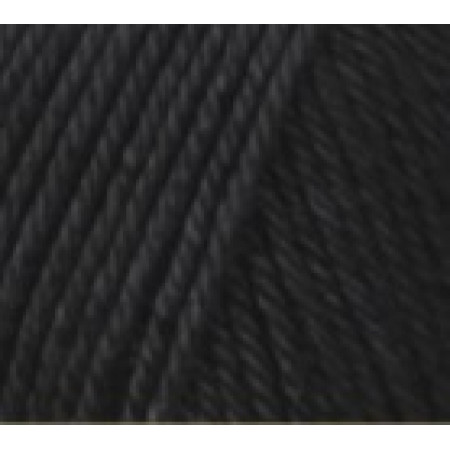 105-25 schwarz - LUXOR 100% Baumwolle fibra natura - 50g