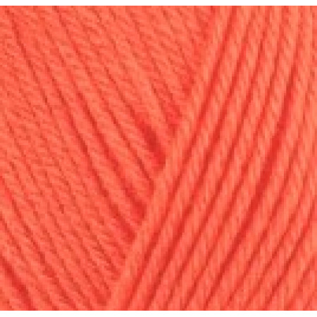 105-37 orange - LUXOR 100% Baumwolle fibra natura - 50g