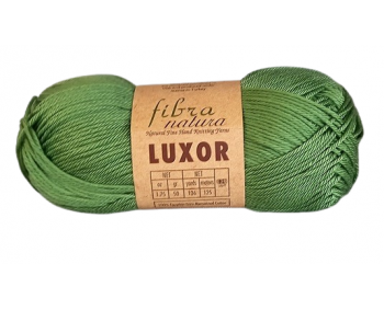105-16 grün - LUXOR 100% Baumwolle fibra natura - 50g
