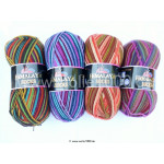 Farbe 140-04 beere-burgund-smaragd - Himalaya Socks Sockenwolle 100g