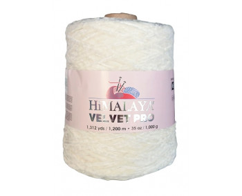 Farbe 91008 creme - Himalaya Velvet Pro 1kg - Chenille Garn