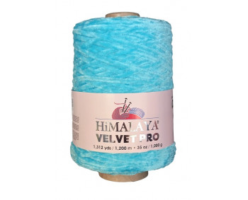Farbe 91035 aqua - Himalaya Velvet Pro 1kg - Chenille Garn