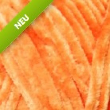 Farbe 90016 orange - Himalaya Velvet  100g - Chenille Garn