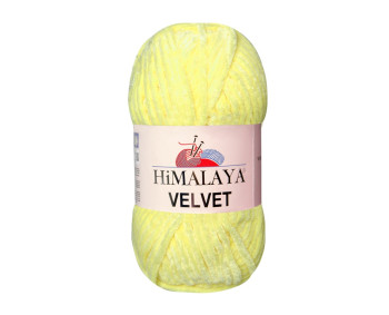 Farbe 90002 vanille - Himalaya Velvet  100g - Chenille Garn