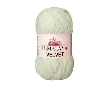 Farbe 90008 natur - Himalaya Velvet  100g - Chenille Garn