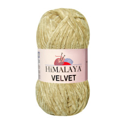 Farbe 90017 dkl.beige - Himalaya Velvet 100g - Chenille Garn