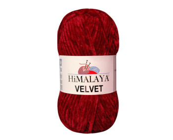 Farbe 90022 bordo - Himalaya Velvet  100g - Chenille Garn