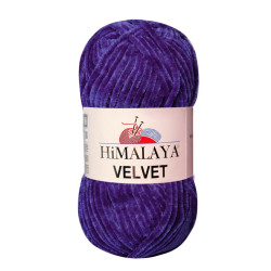 Farbe 90029 royal - Himalaya Velvet  100g - Chenille Garn