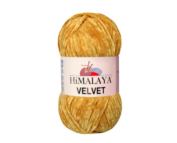 Farbe 90030 camel - Himalaya Velvet 100g - Chenille Garn