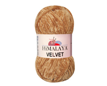 Farbe 90037 braun - Himalaya Velvet  100g - Chenille Garn