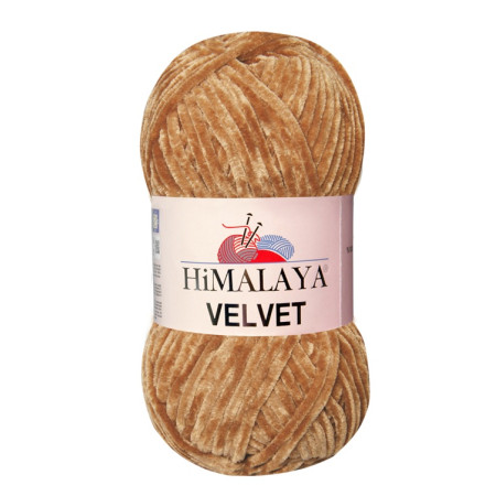 Farbe 90037 braun - Himalaya Velvet  100g - Chenille Garn