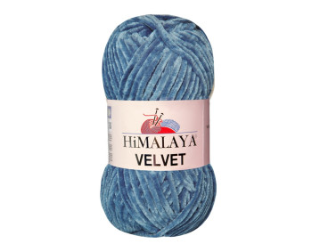 Farbe 90041 dunkelblau - Himalaya Velvet  100g - Chenille Garn