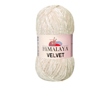 Farbe 90042 beige - Himalaya Velvet  100g - Chenille Garn