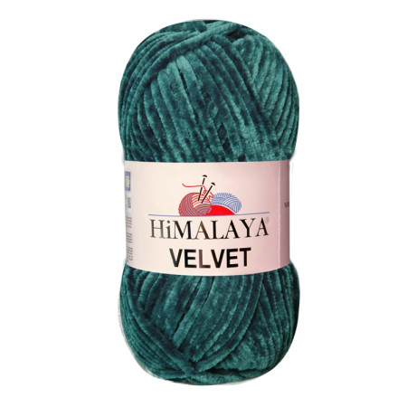 Farbe 90048 petrol - Himalaya Velvet 100g - Chenille Garn