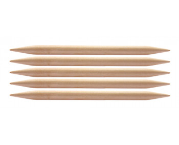 20 cm Nadelspiel - KnitPro Basix Birkenholz - Gr. 5,0mm