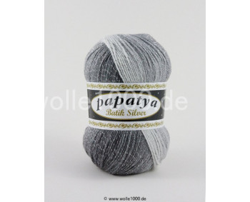 555-01 - Papatya Batik Silver - grautöne 100g