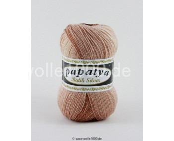 555-02 - Papatya Batik Silver - brauntöne 100g