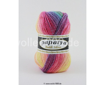 555-11 - Papatya Batik Silver - bunt 100g