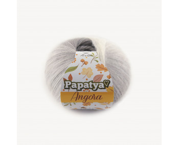 556-01 grautöne - Papatya Angora Batik 100g