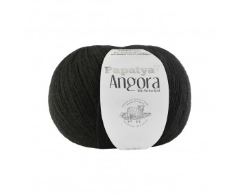 Farbe 2000 schwarz - Papatya Angora Uni 100g 