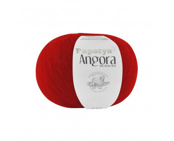 Farbe 3080 rot - Papatya Angora Uni 100g 