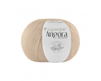 Farbe 4180 champagner - Papatya Angora Uni 100g 