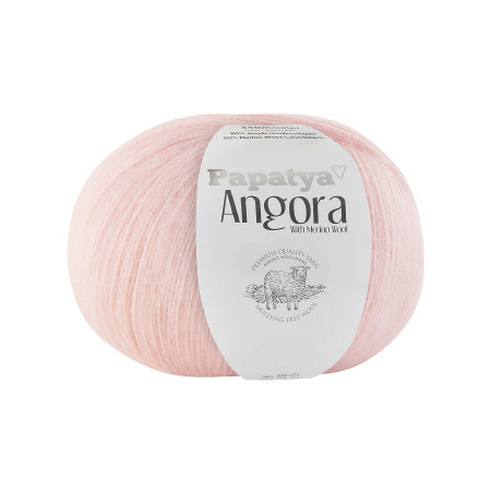 Farbe 4420 rosa - Papatya Angora Uni 100g 